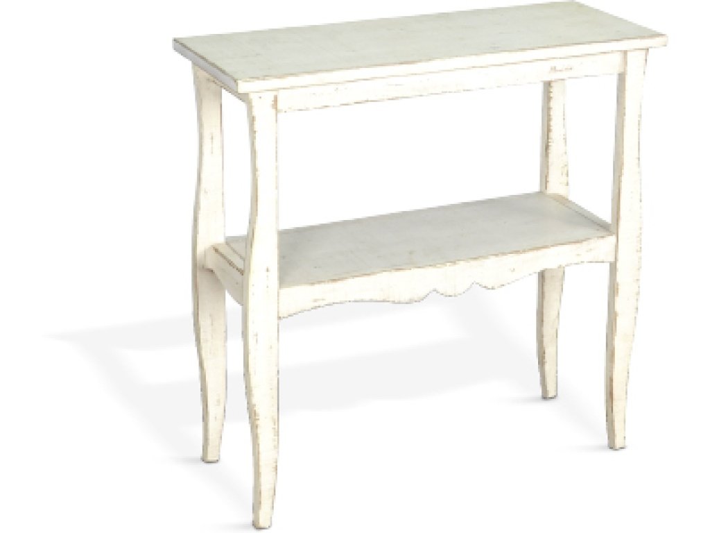 White Sand Side Table