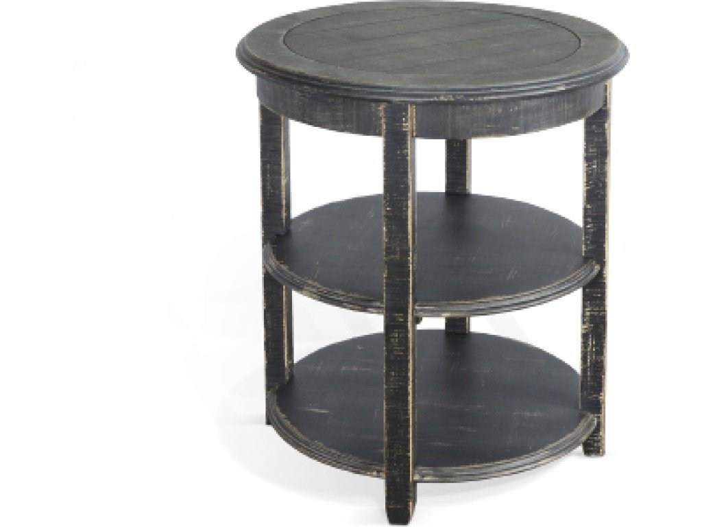 Black Sand Side Table
