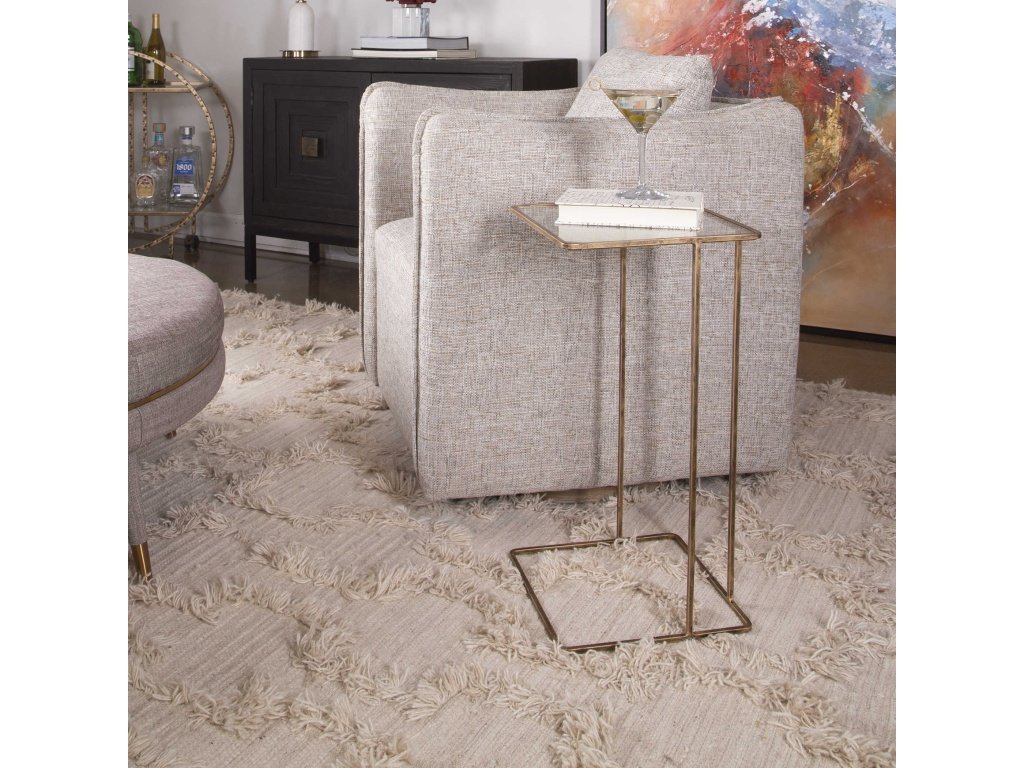 Cadmus Accent Table, Gold