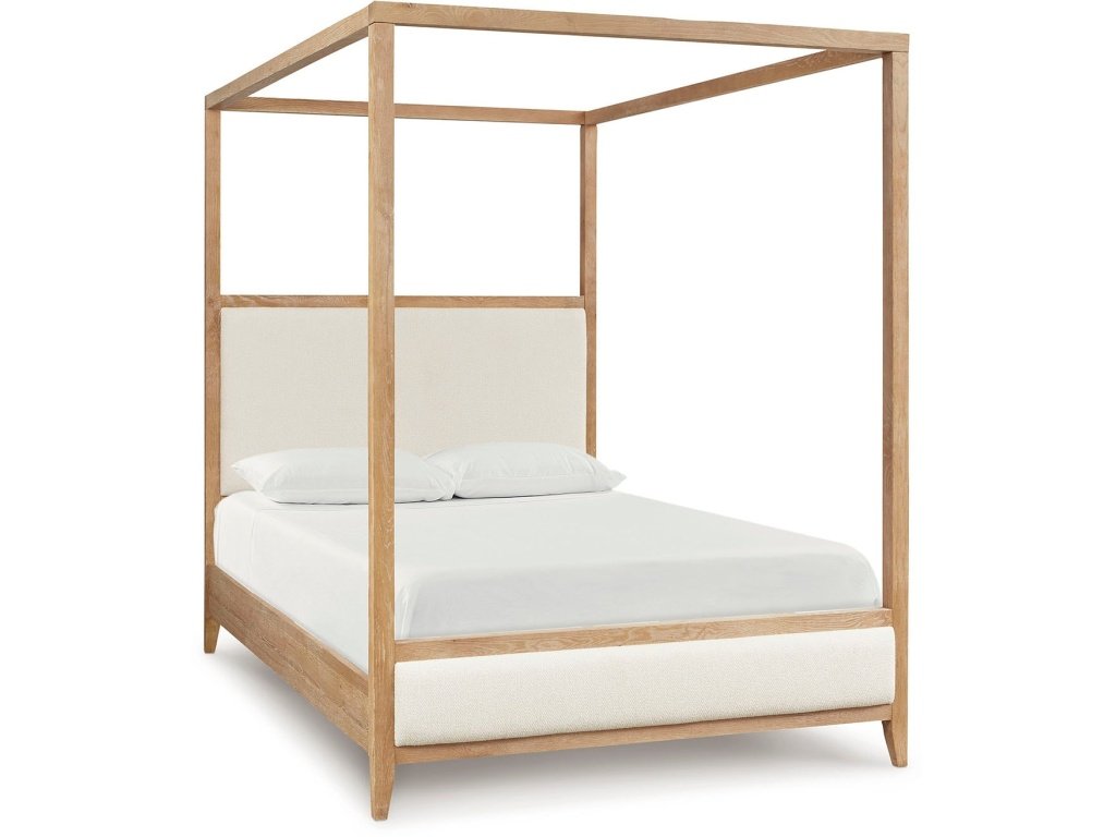 Courtland Upholstered Bed with Canopy
