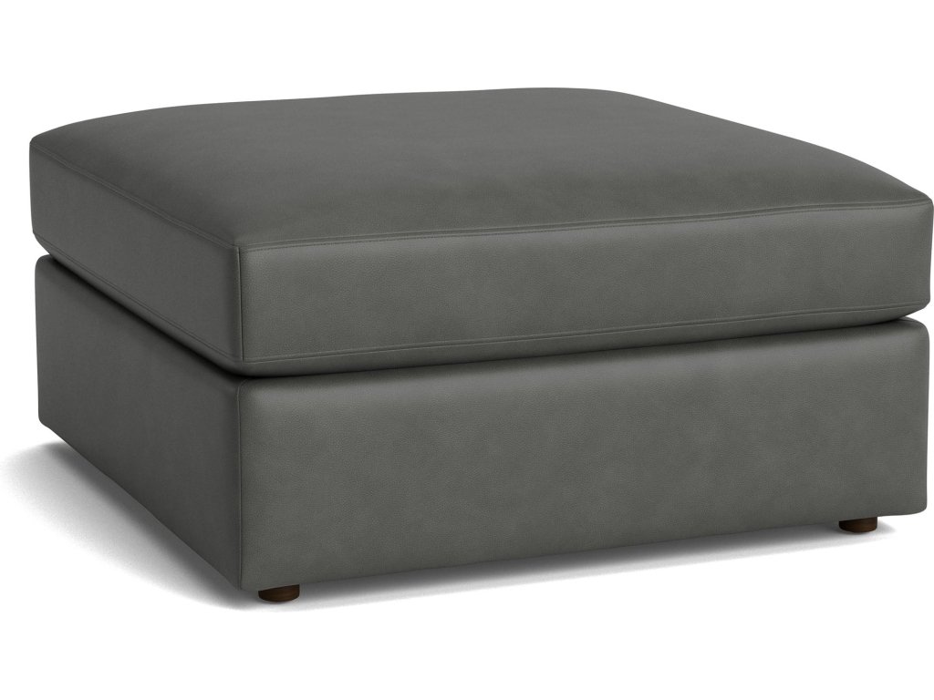 Beckham Leather Ottoman