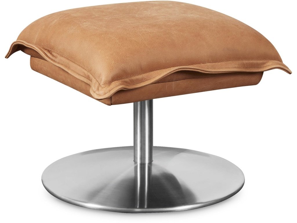 Dunn Leather Ottoman