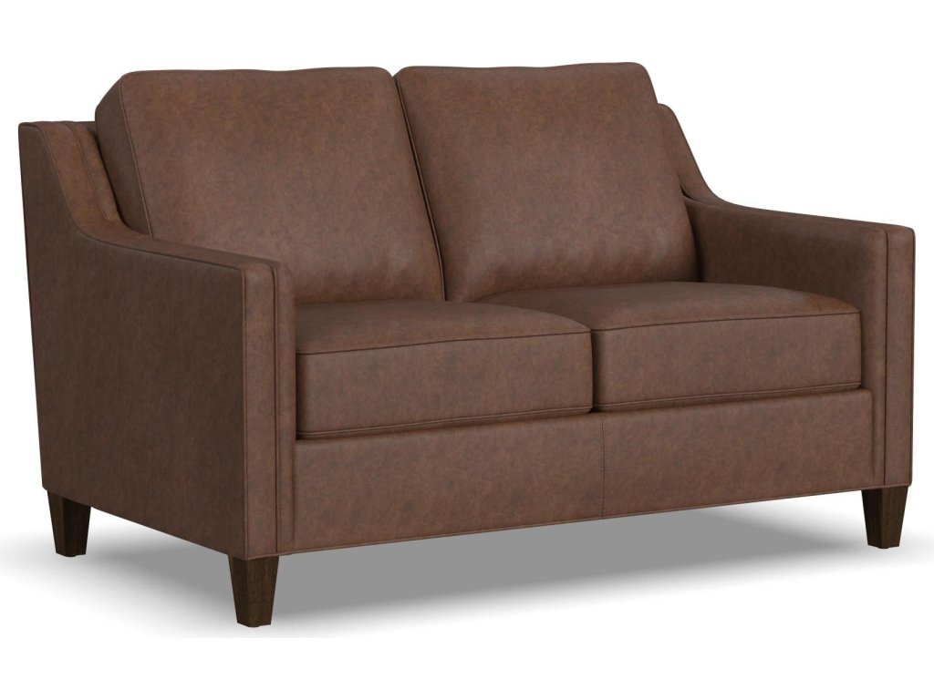 Finley Leather Loveseat