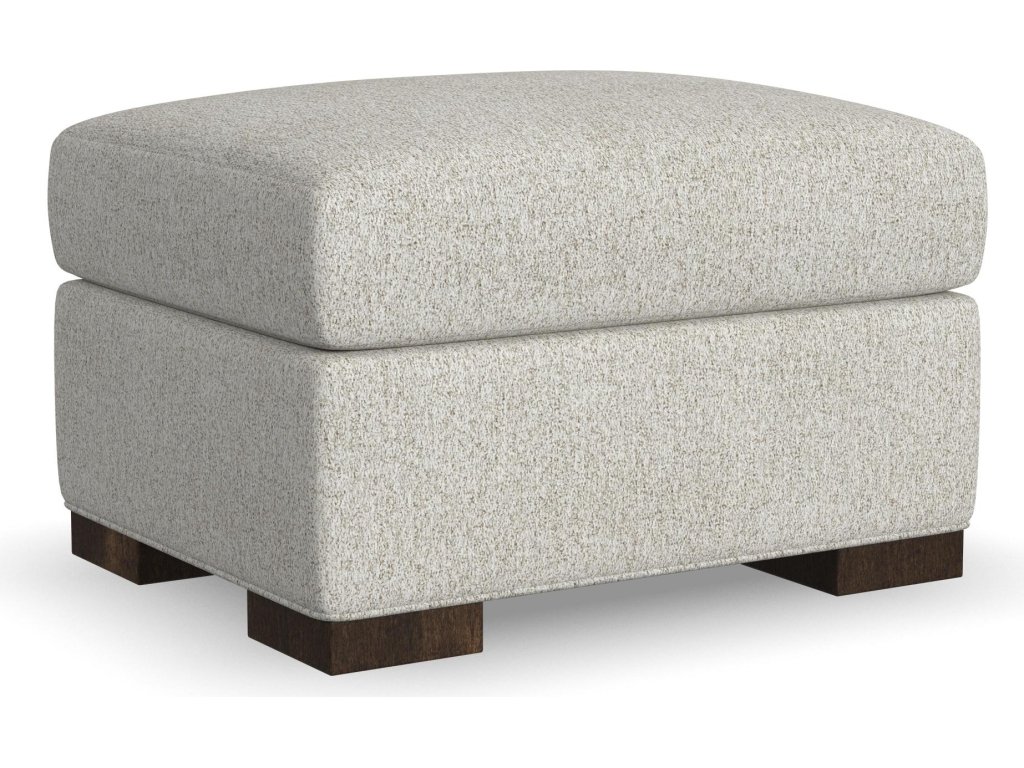 Jasper Fabric Ottoman