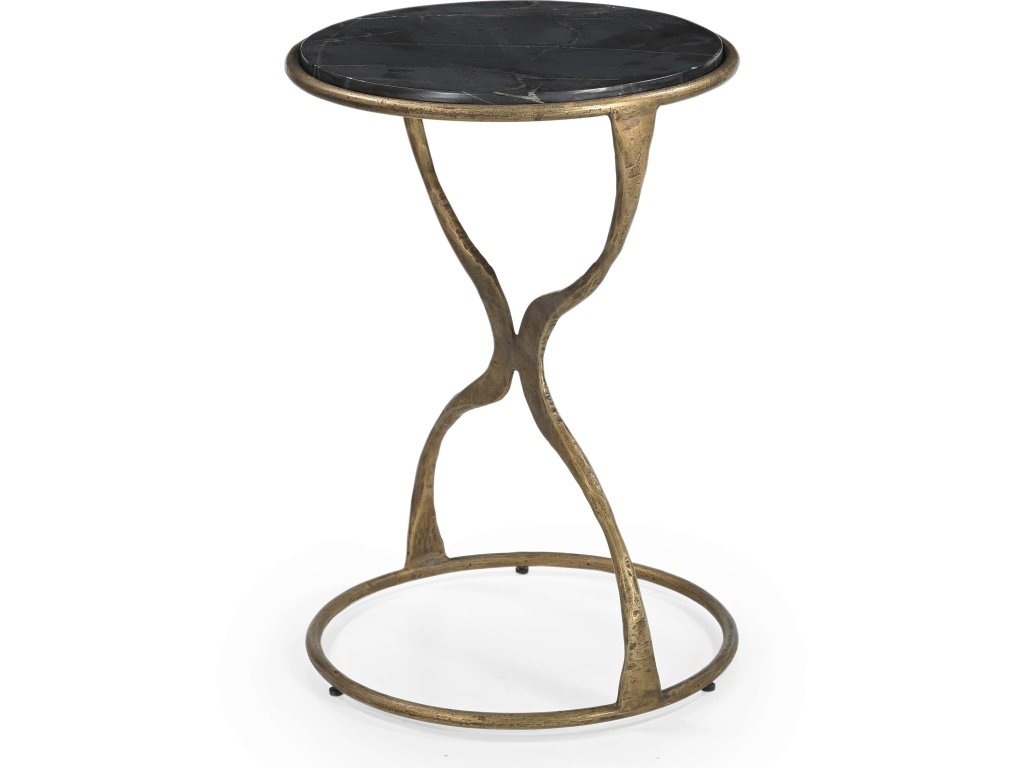 Hourglass Accent Table