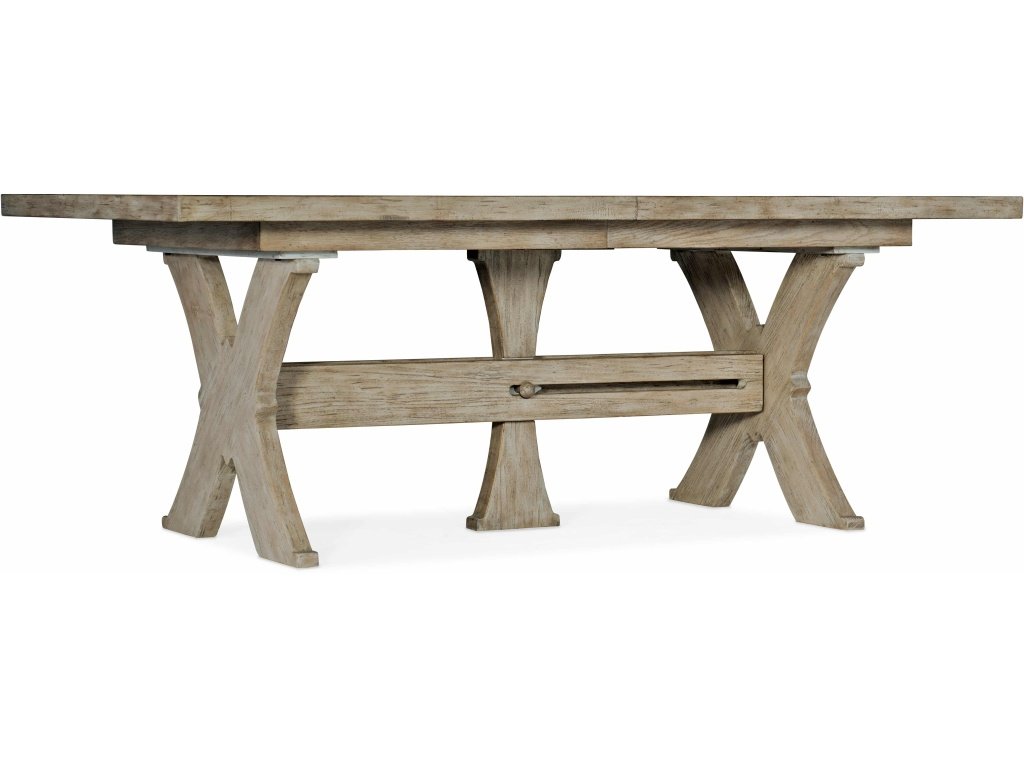 Alfresco Vittorio 80in Rectangle Dining Table w/ 2-22in Leaves