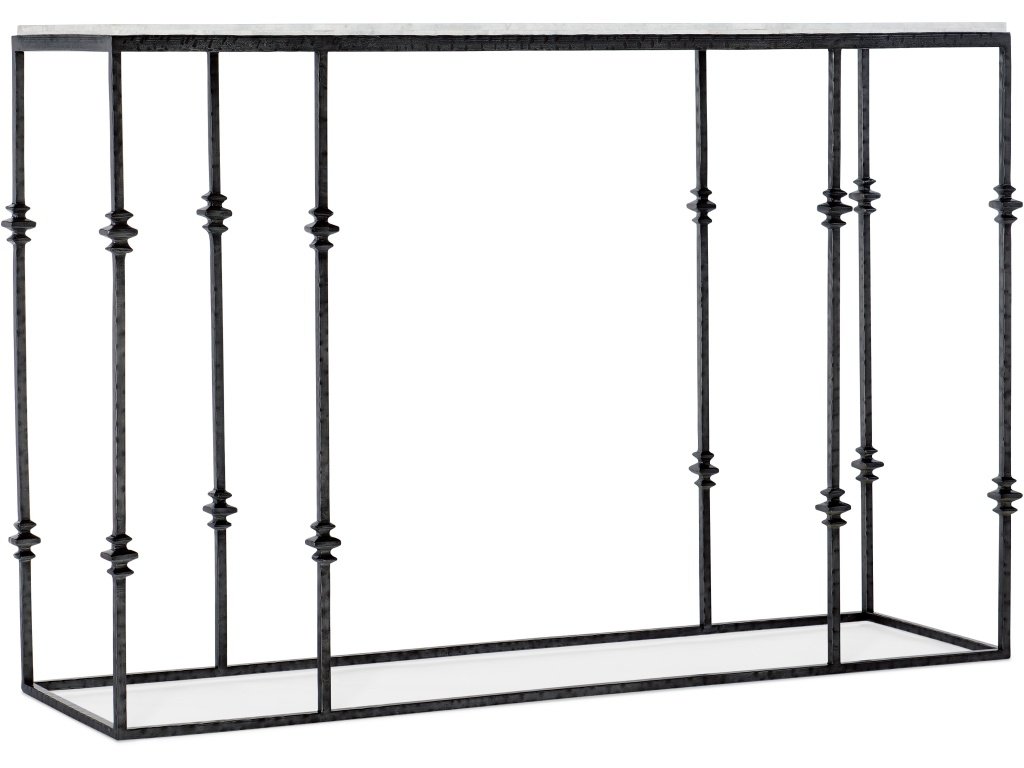 Commerce & Market Small Stone and Metal Console