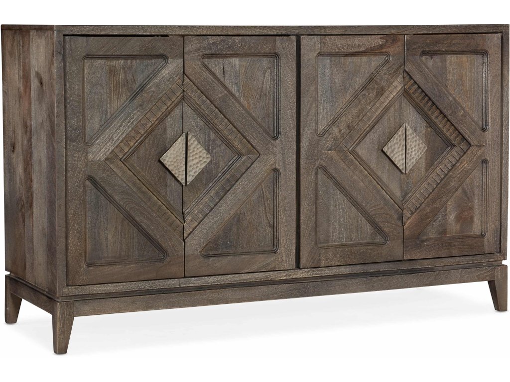 Commerce & Market Carved Accent Chest