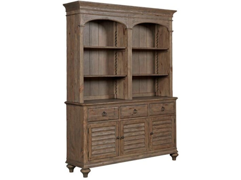 Hastings Open Hutch/Buffet Complete