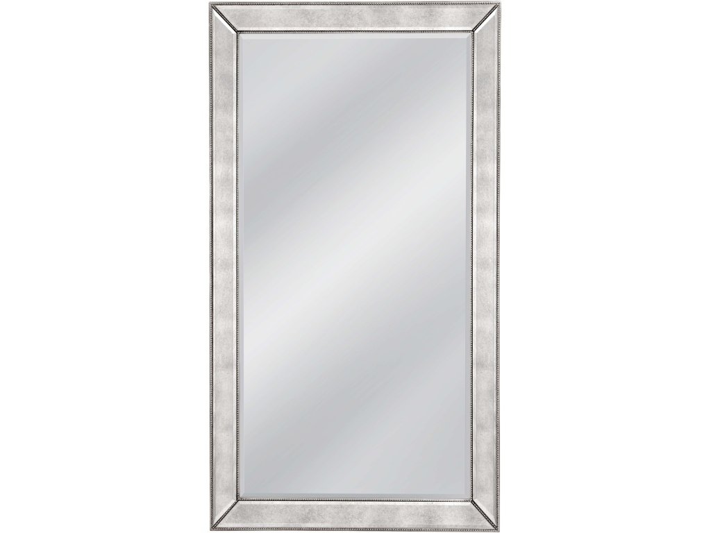 Beaded Floor Mirror