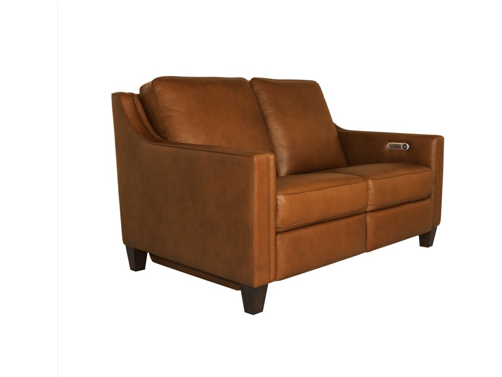 Finley Leather Power Inclining Loveseat