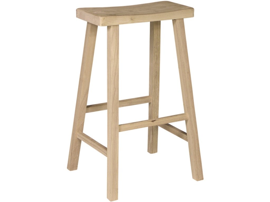 30" Saddle Seat Bar Stool
