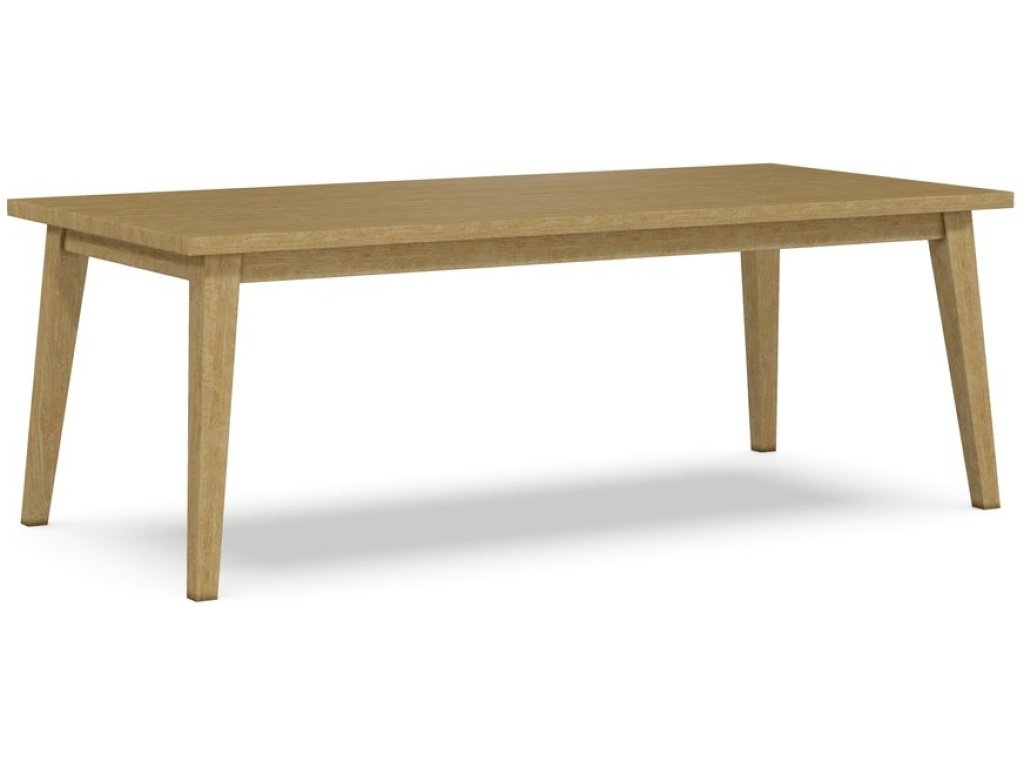 Mid Century Moden Solid Table w/ Flared Legs