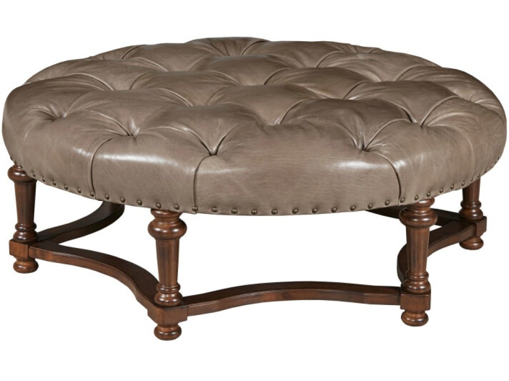 Fullerton Ottoman - Leather