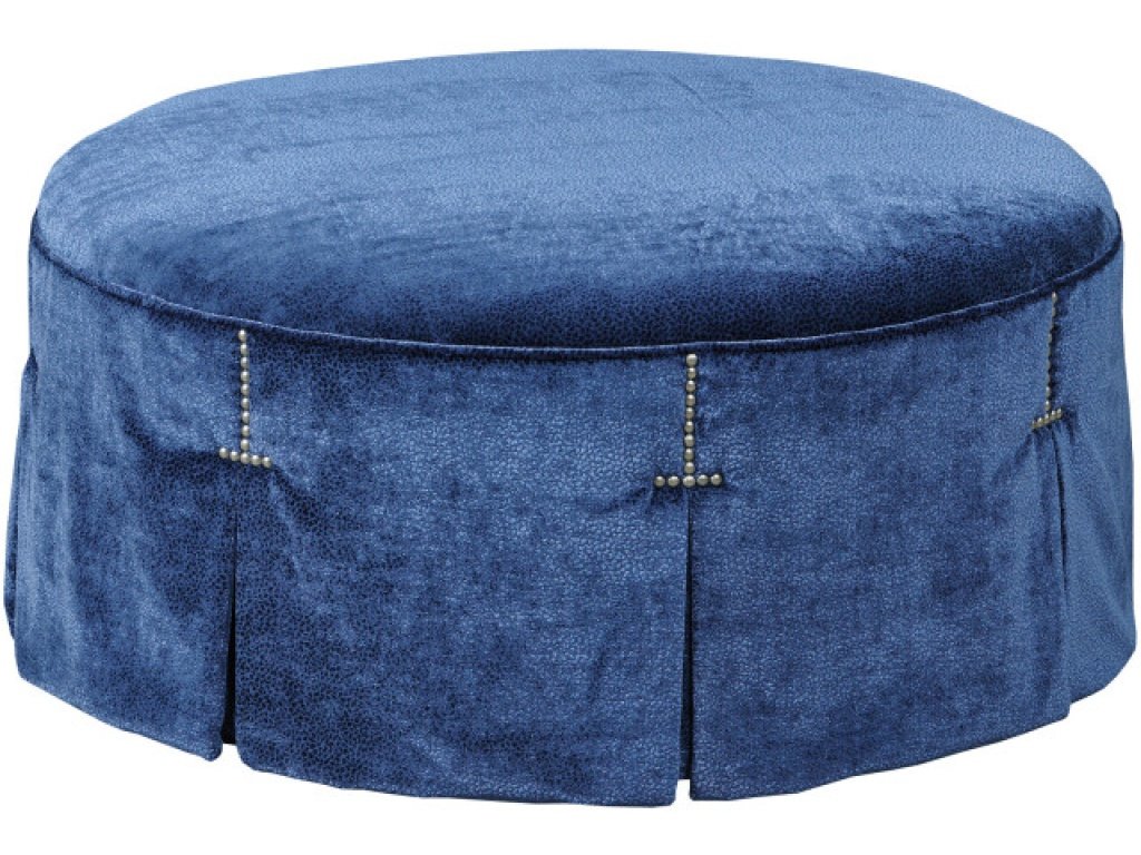 Landon Round Cocktail Ottoman