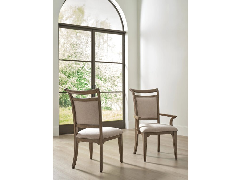 Phifer Upholstered Back Arm Chair