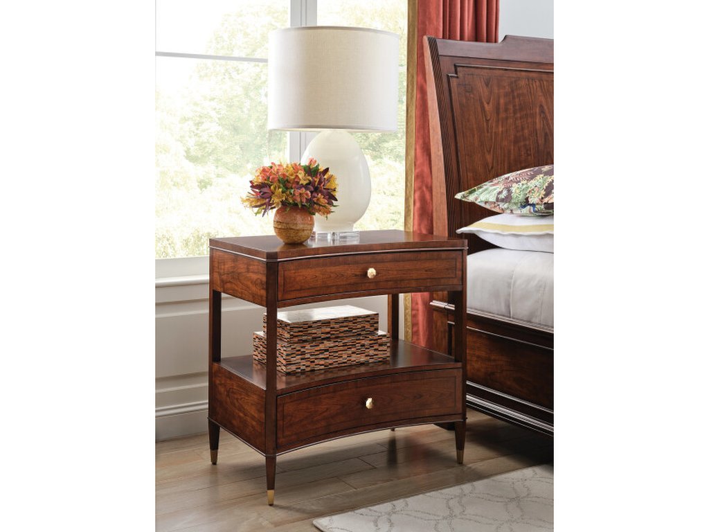 Julian Two Drawer Nightstand