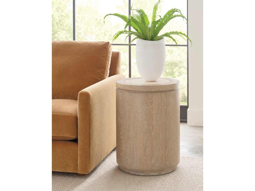 Gatner Round Drum Table