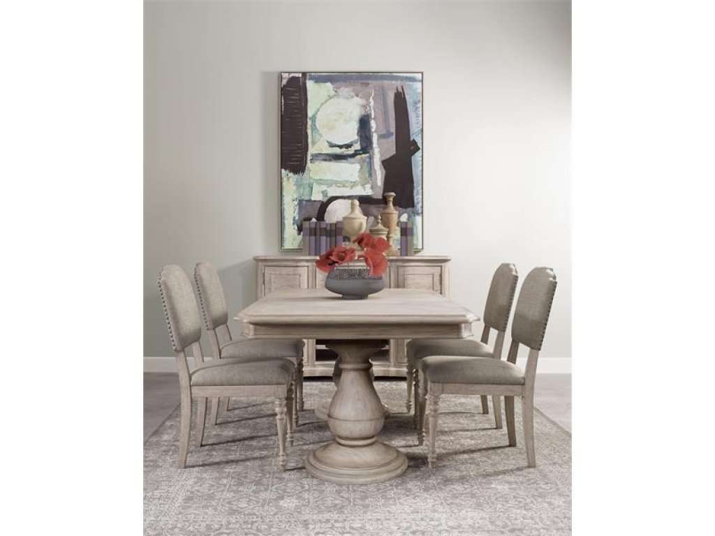 Double Pedestal Table Top