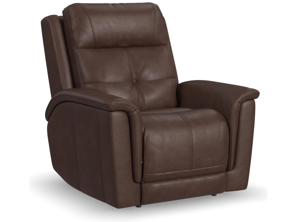 Ranger Leather Power Recliner with Power Headrest, Lumbar, Heat & Massage