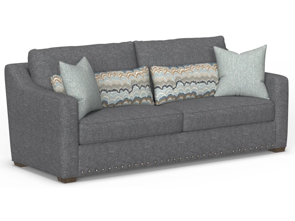 Milo Fabric Two-Cushion Sofa