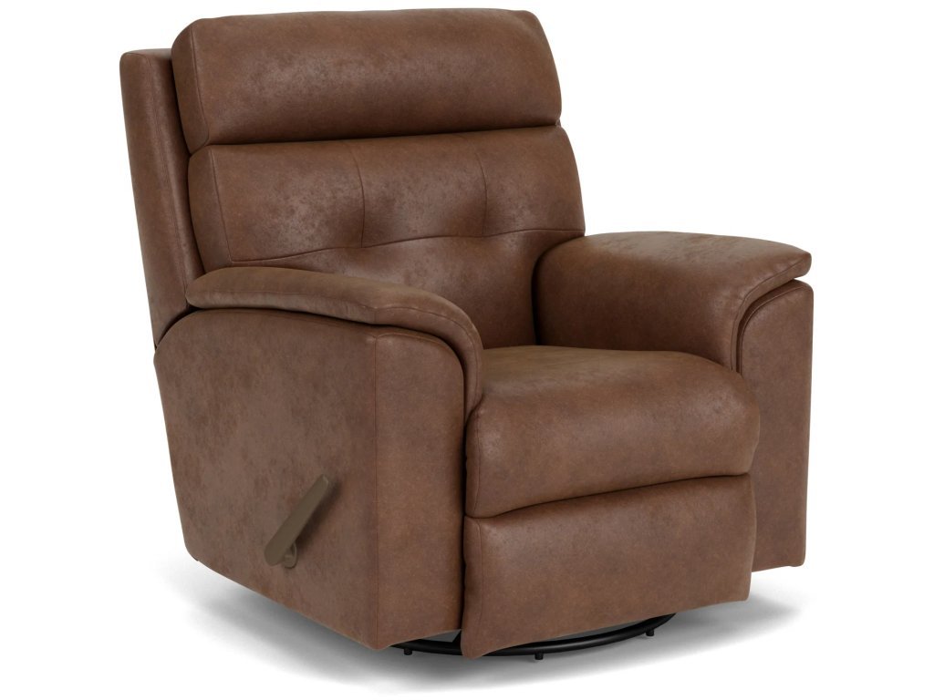 Mason Fabric Swivel Gliding Recliner
