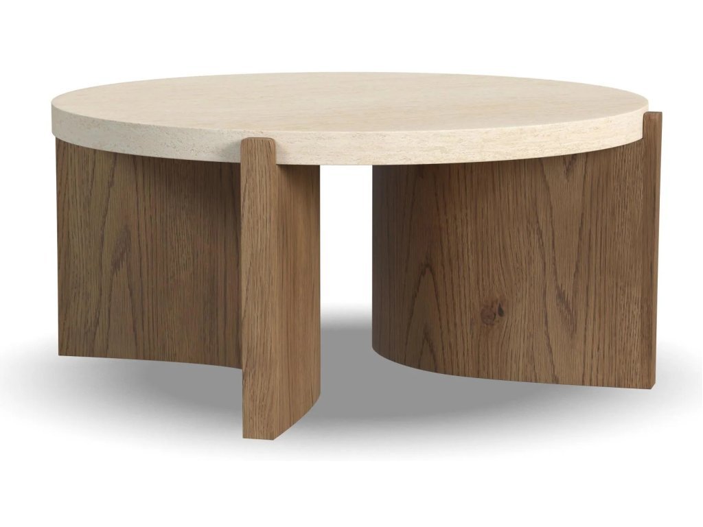 Eclipse Brown Round Coffee table