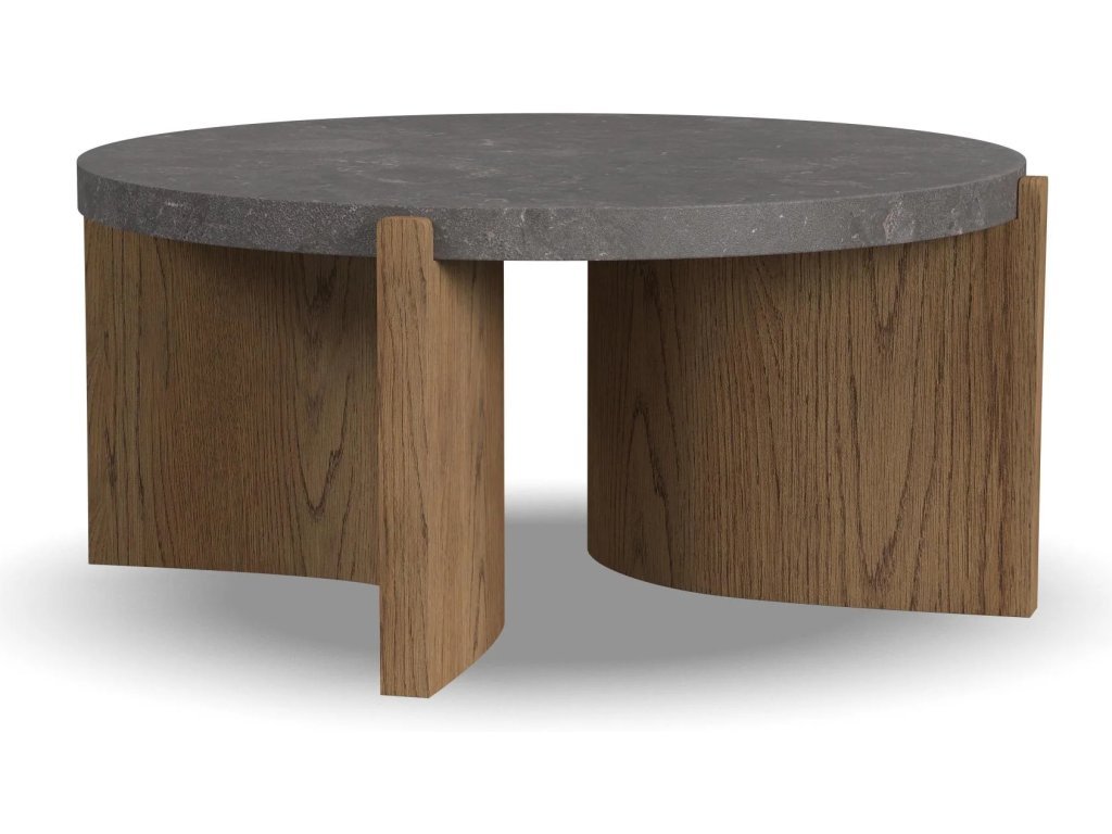 Eclipse Brown Round Coffee table