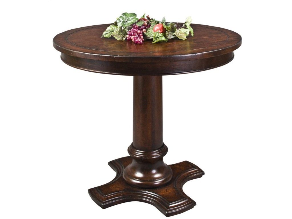 36" High Bistro Pedestal Round Table