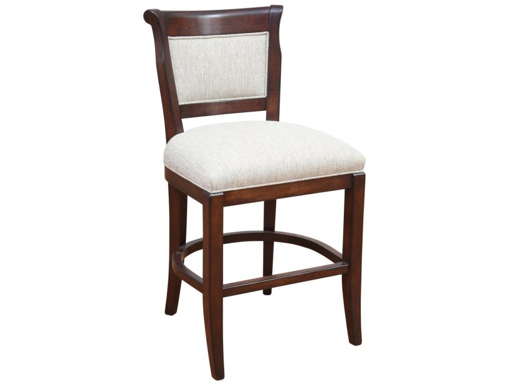 30" Estate Nonswivel Bar Stool