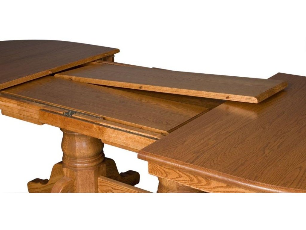 60" Innkeeper'S Double Pedestal Extension Table