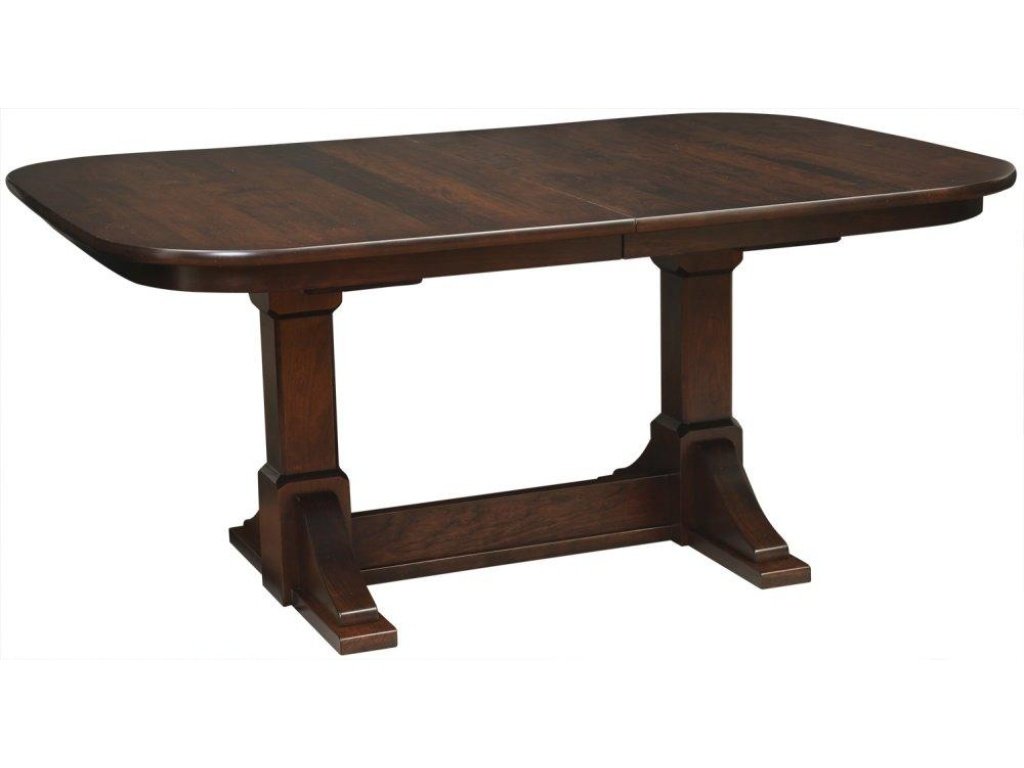 Alpine Double Pedestal Table