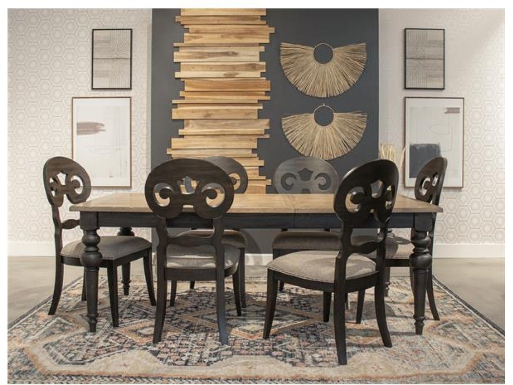 Scroll Back Upholstered Side Chair