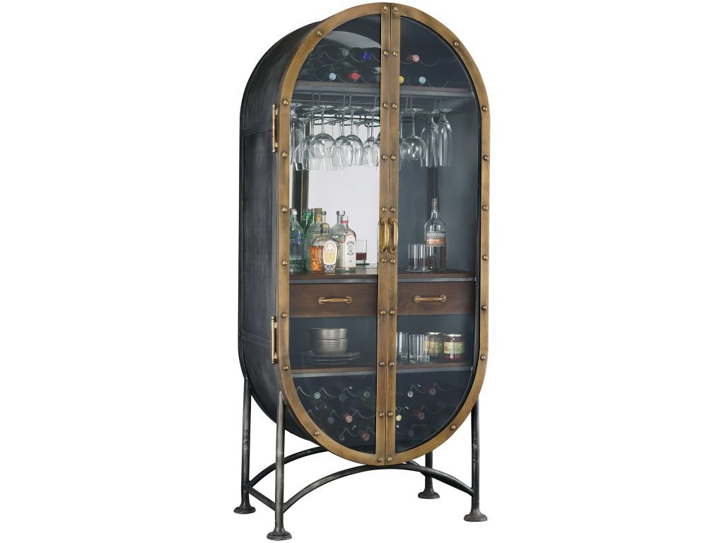 Boilermaker Wine & Bar Cabinet