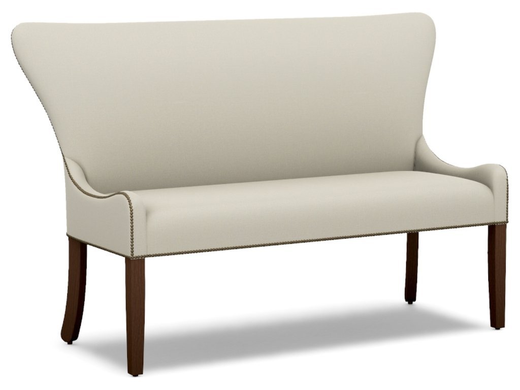 Christine Vii Settee With Nailheads