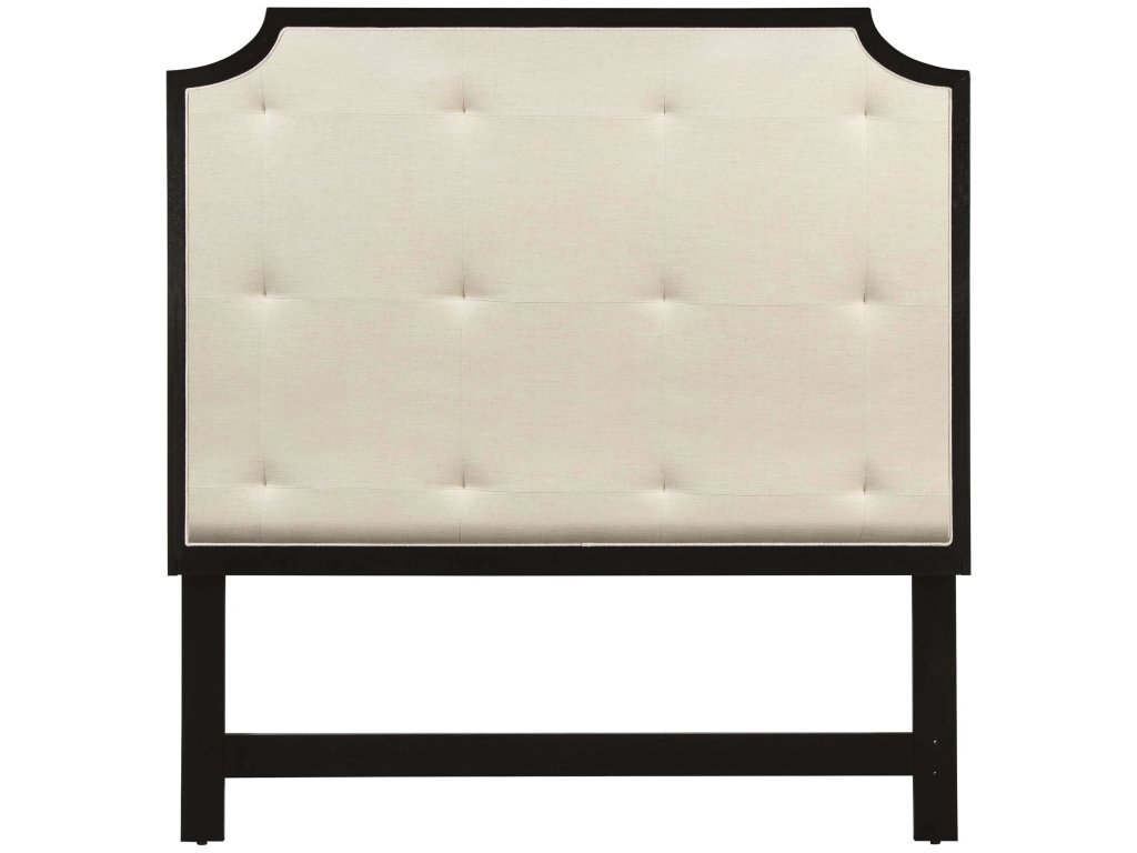 King Profiled Headboard With Tufting