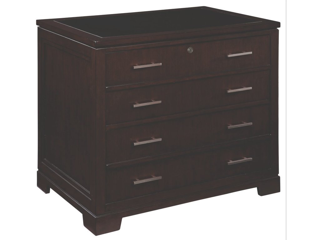 Mocha Executive File Cabinet