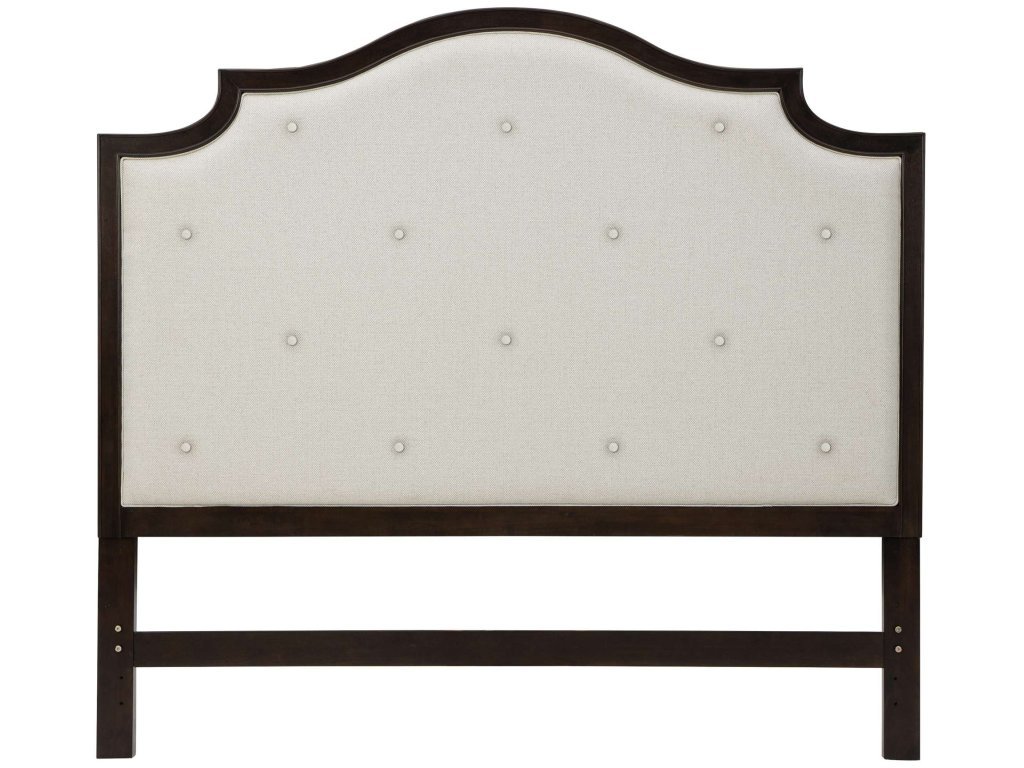 Queen Arched Headboard With Buttoning
