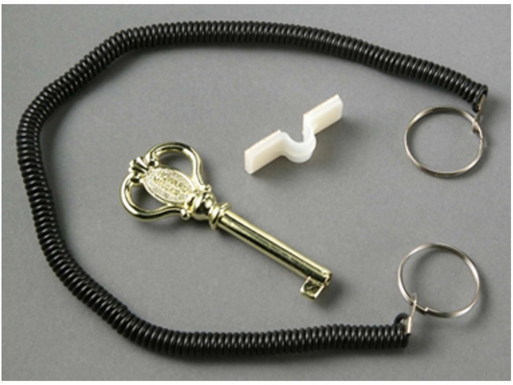 Expandable Coil Key Holder