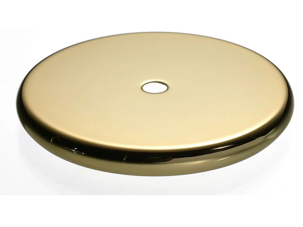 Weight Shell Cap - Round - Polished Brass