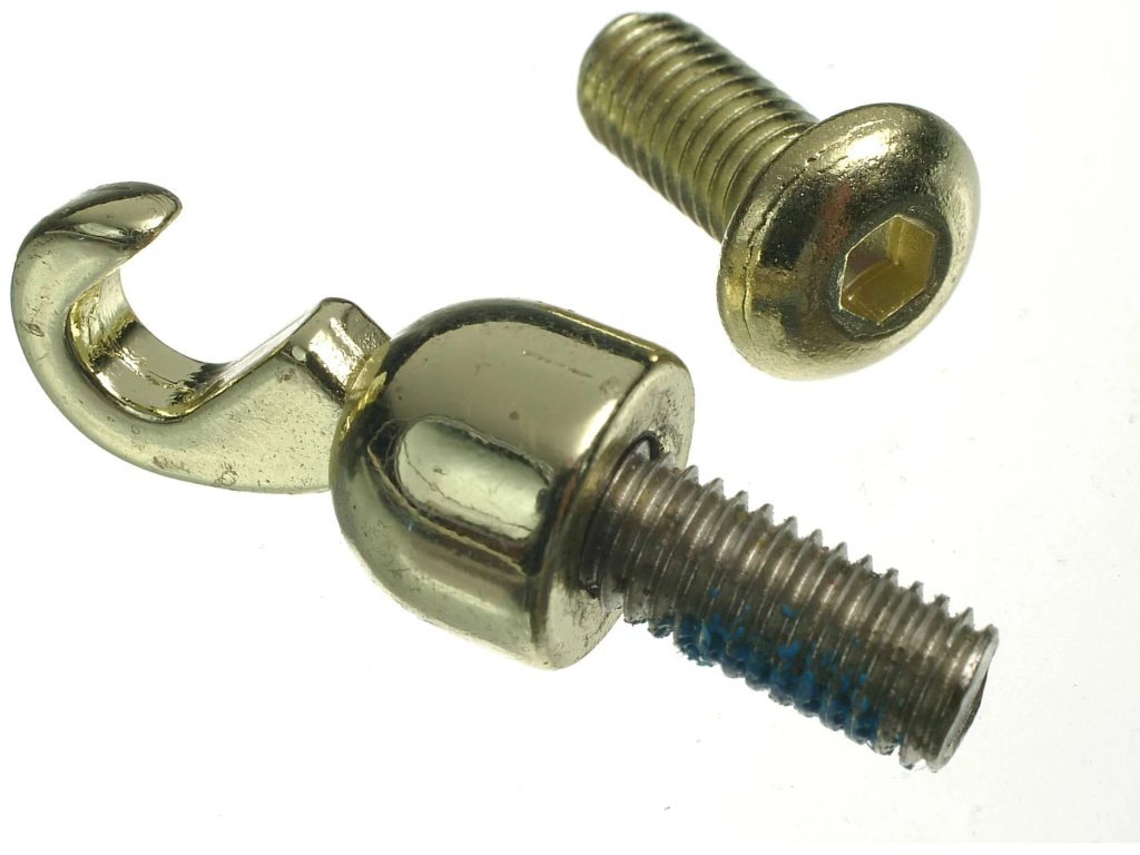 Weight Hook & Screw - Brass