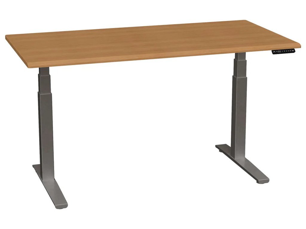 Smartmoves 60 In. Premium Desk And Adjustable Height Base