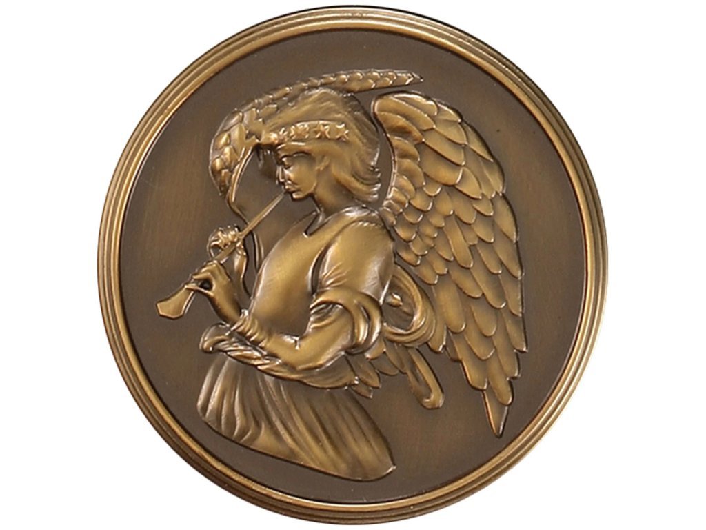 Angel Memorial Medallion