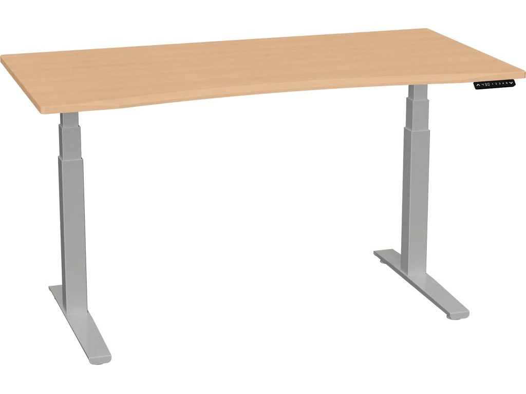 Smartmoves 60 In. Premium Desk And Adjustable Height Base