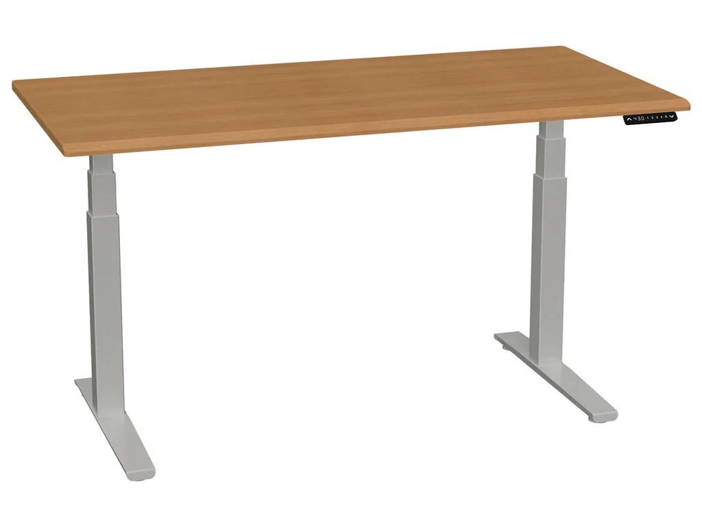 Smartmoves 60 In. Premium Desk And Adjustable Height Base