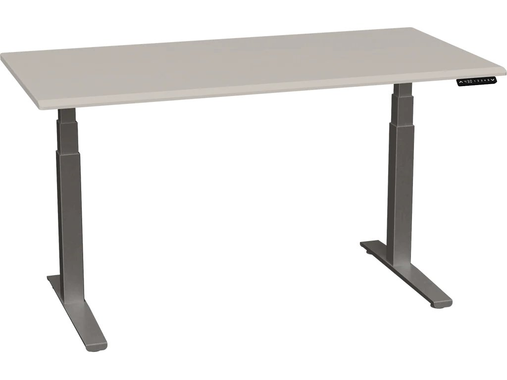 Smartmoves 60 In. Desk And Adjustable Height Base