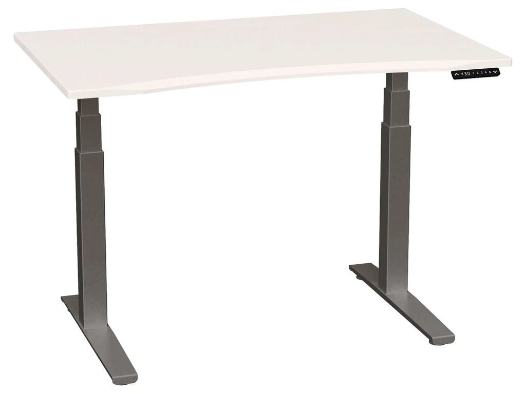 Smartmoves 48 In. Desk And Adjustable Height Base