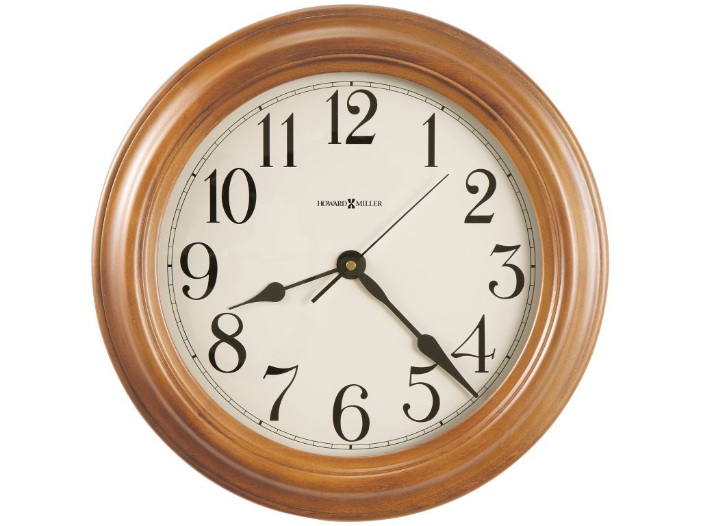 Classic Solid Wood Wall Clock (Beeston Finish)