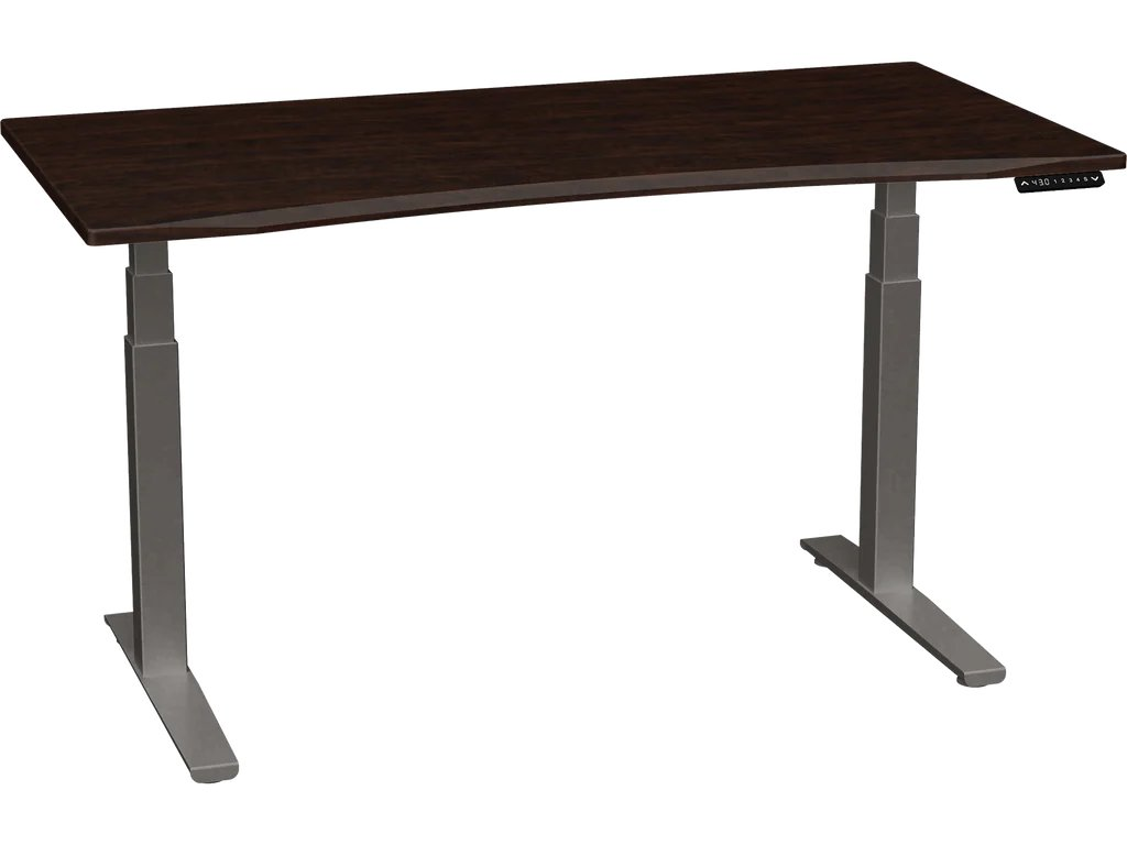 Smartmoves 60 In. Premium Desk And Adjustable Height Base