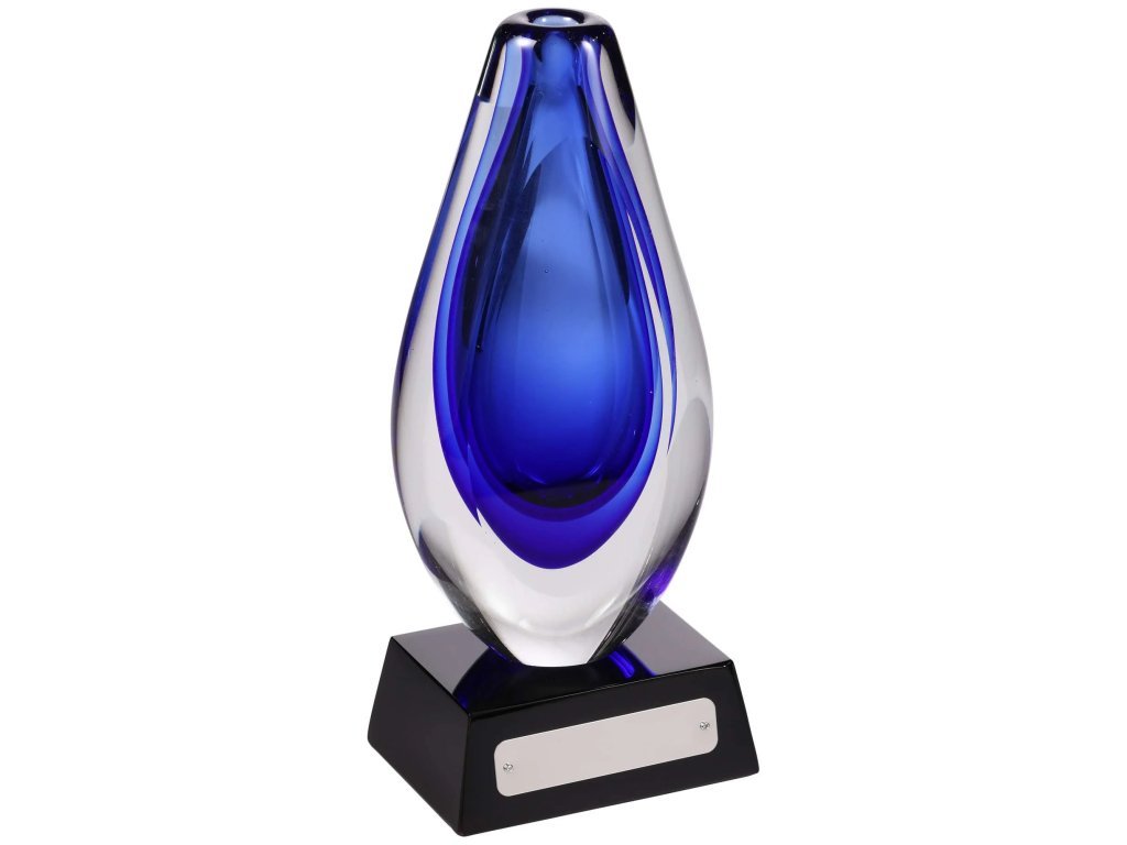 Summer Sky Bud Vase With Base